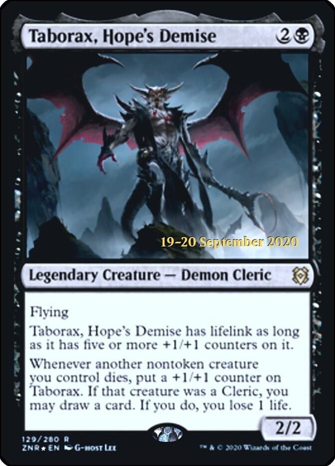 Taborax, Hope's Demise [Zendikar Rising Prerelease Promos]