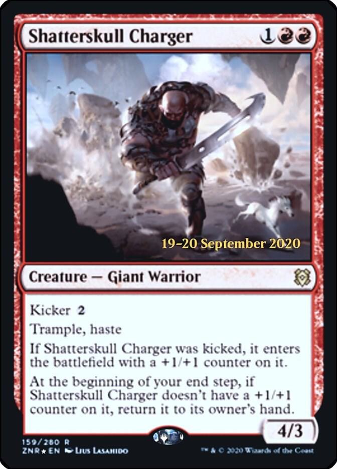 Shatterskull Charger [Zendikar Rising Prerelease Promos]