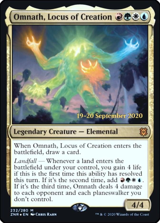 Omnath, Locus of Creation [Zendikar Rising Prerelease Promos]