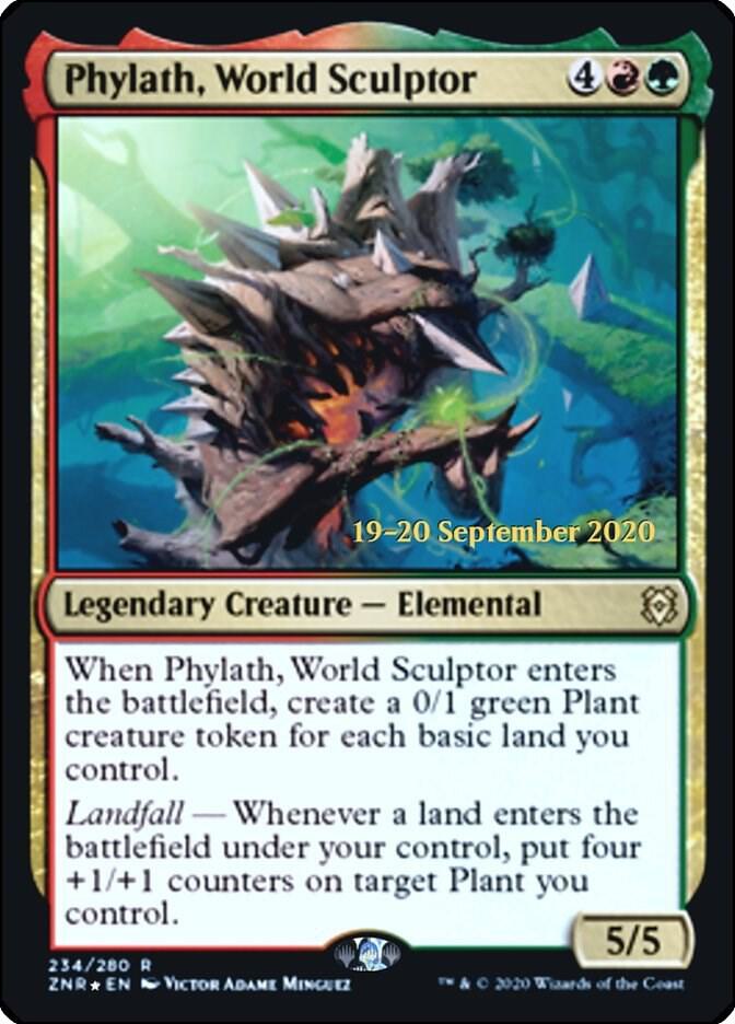 Phylath, World Sculptor [Zendikar Rising Prerelease Promos]