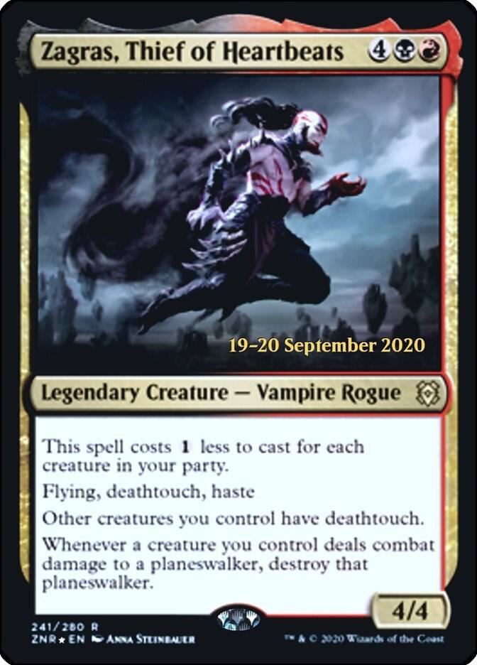 Zagras, Thief of Heartbeats [Zendikar Rising Prerelease Promos]