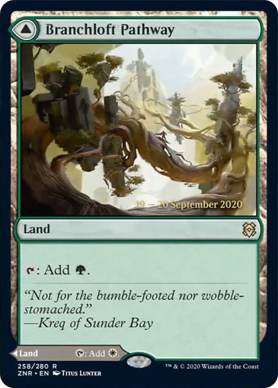 Branchloft Pathway // Boulderloft Pathway [Zendikar Rising Prerelease Promos]