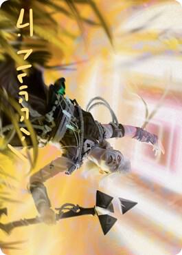 Kor Celebrant Art Card (Gold-Stamped Signature) [Zendikar Rising Art Series]