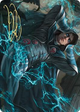 Maddening Cacophony Art Card (Gold-Stamped Signature) [Zendikar Rising Art Series]