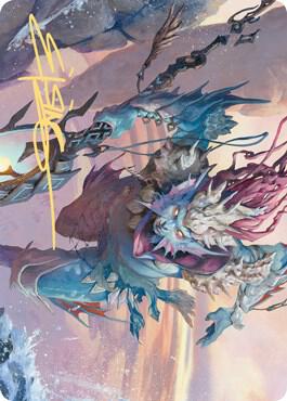 Umara Wizard (Art Series) [Zendikar Rising Art Series]