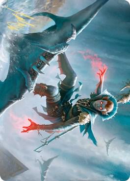 Umara Mystic (Art Series) [Zendikar Rising Art Series]