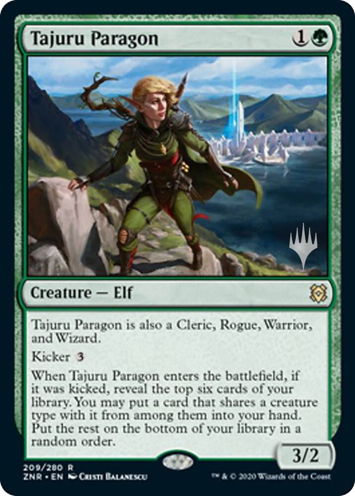 Tajuru Paragon (Promo Pack) [Zendikar Rising Promos]