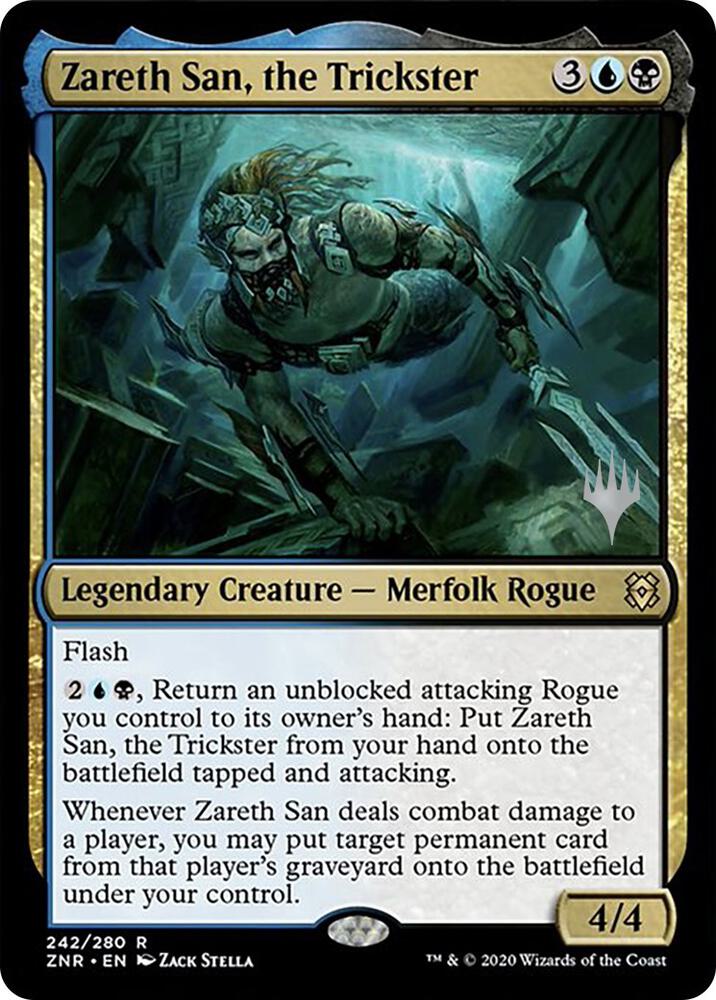 Zareth San, the Trickster (Promo Pack) [Zendikar Rising Promos]