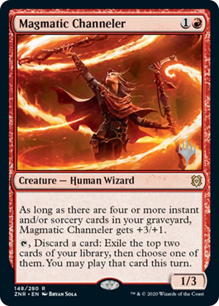 Magmatic Channeler (Promo Pack) [Zendikar Rising Promos]