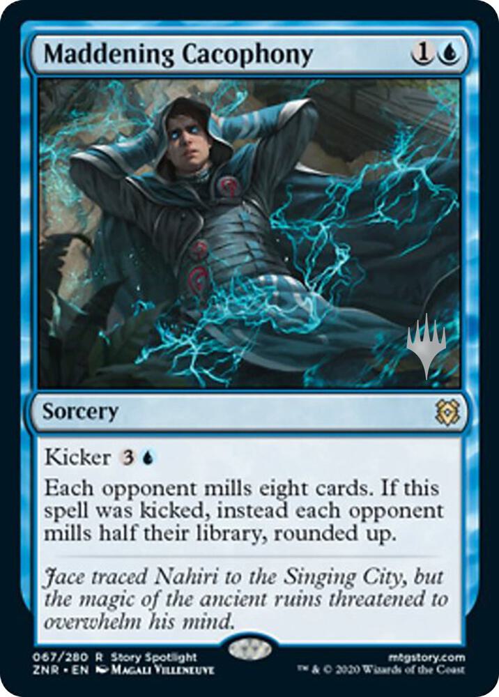 Maddening Cacophony (Promo Pack) [Zendikar Rising Promos]