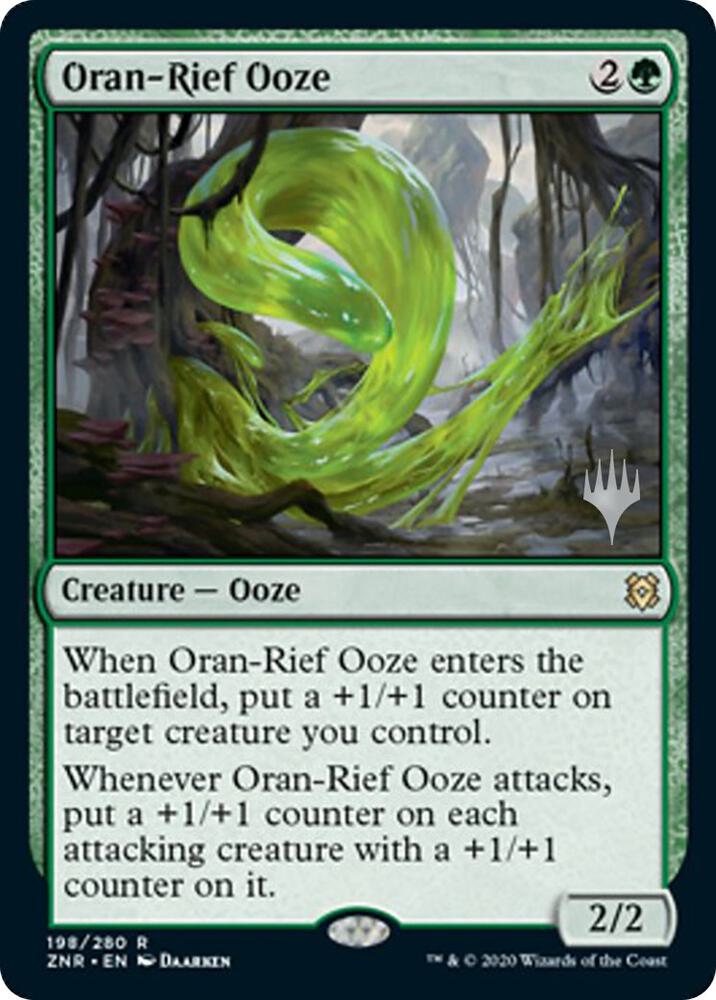 Oran-Rief Ooze (Promo Pack) [Zendikar Rising Promos]