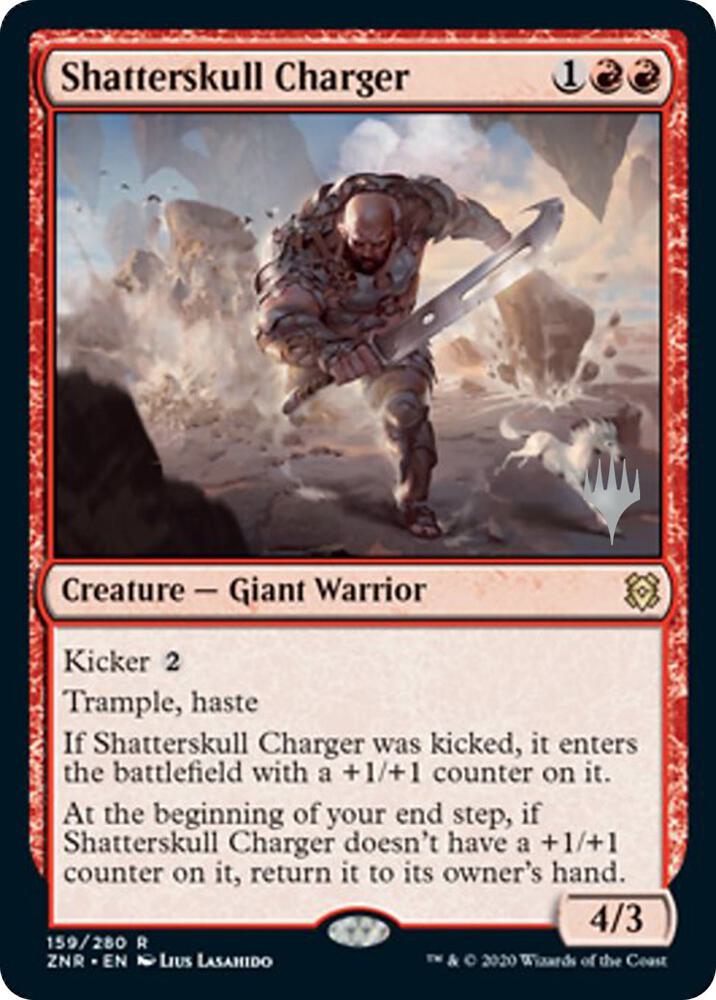 Shatterskull Charger (Promo Pack) [Zendikar Rising Promos]