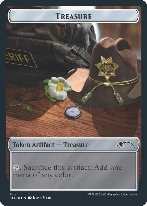 Treasure // Walker (148) Double-Sided Token [Secret Lair Drop Series]