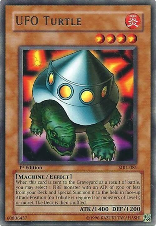 UFO Turtle [MRL-081] Rare