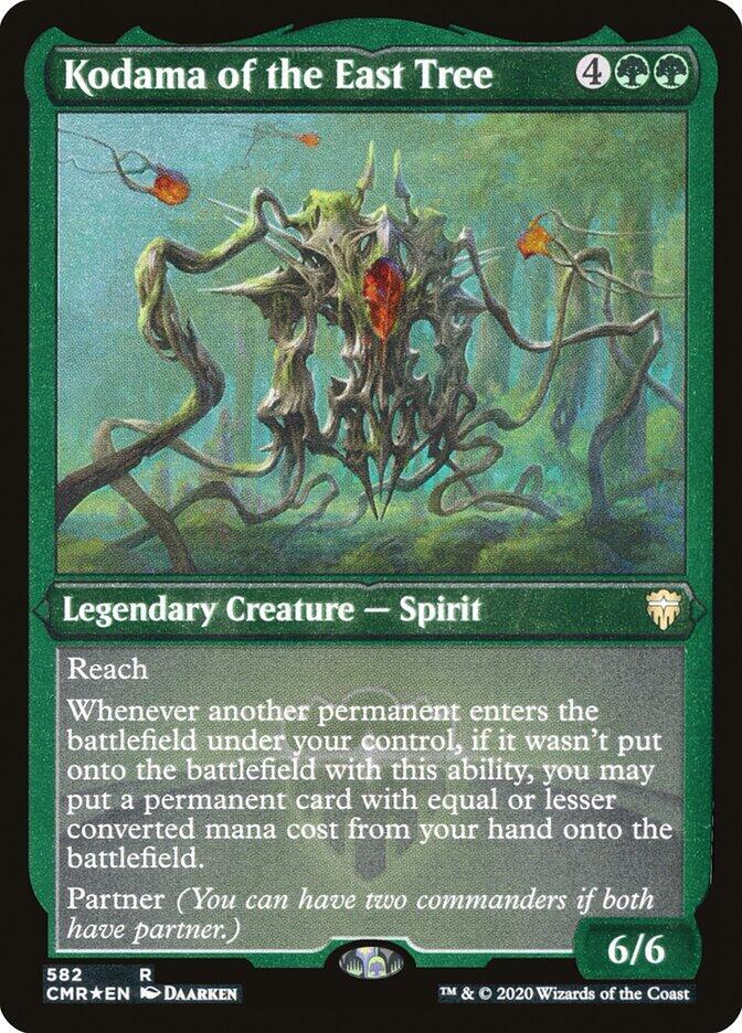 Kodama of the East Tree (Etched) [Commander Legends]