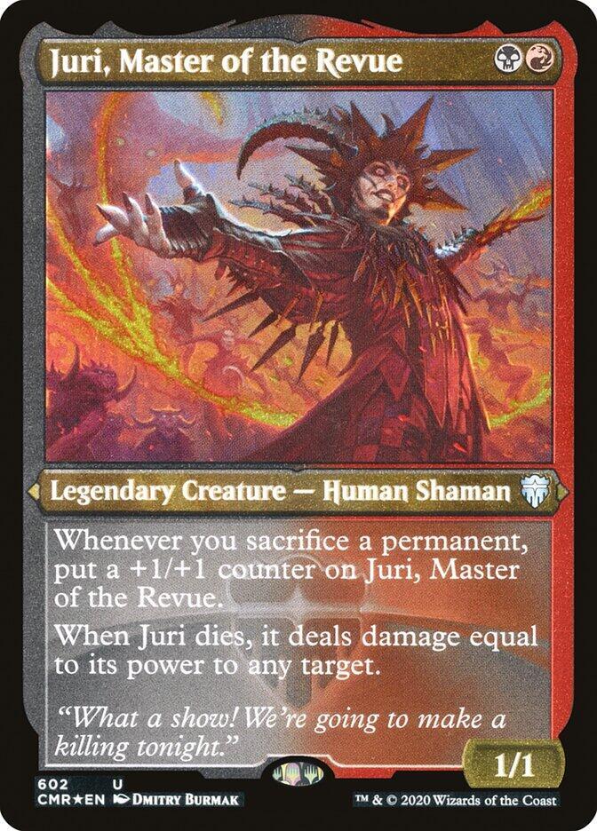 Juri, Master of the Revue (Etched) [Commander Legends]