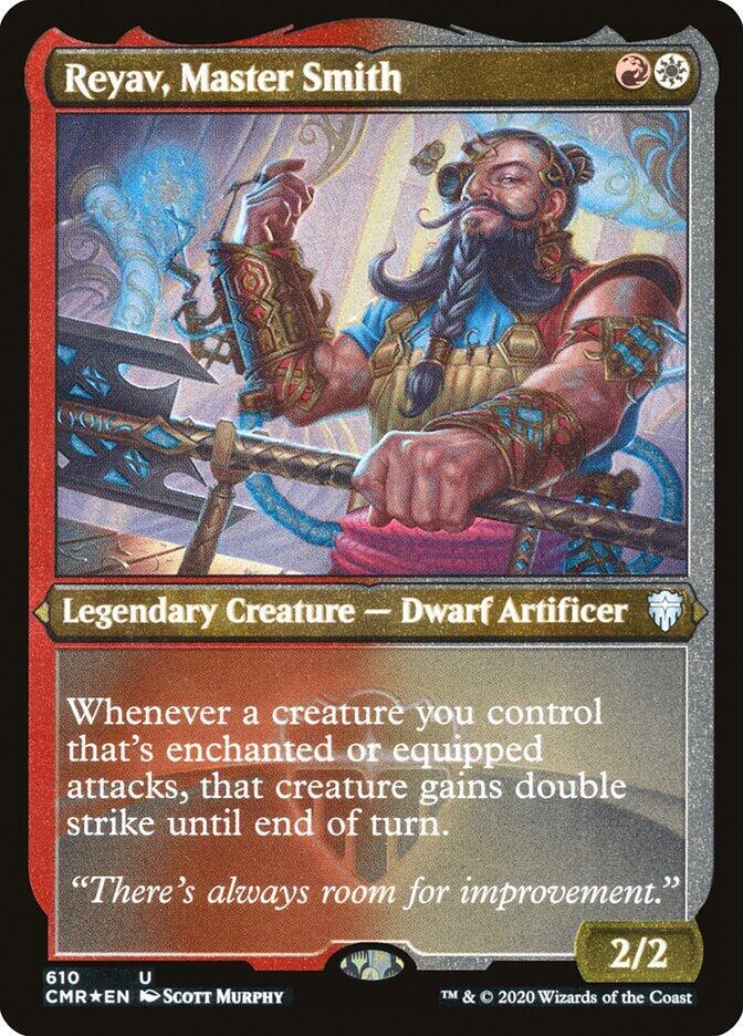 Reyav, Master Smith (Etched) [Commander Legends]