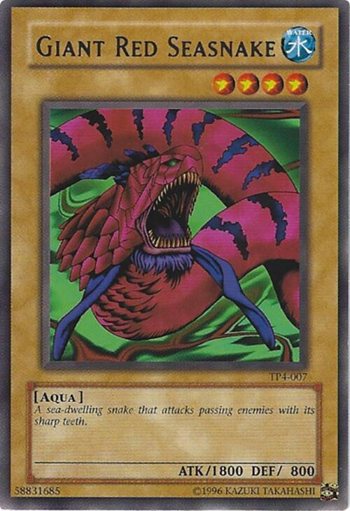 Giant Red Seasnake [TP4-007] Rare