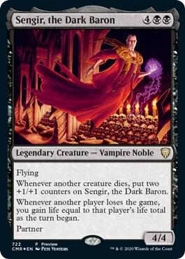 Sengir, the Dark Baron [Commander Legends Promos]