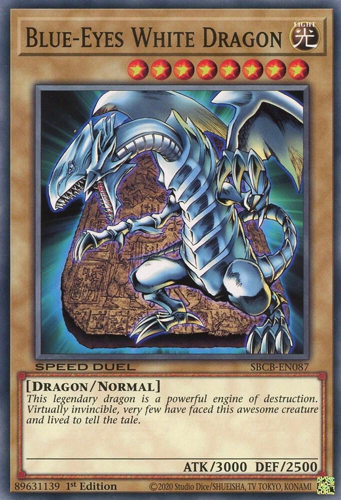 Blue-Eyes White Dragon [SBCB-EN087] Common