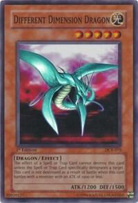 Different Dimension Dragon [DCR-015] Super Rare