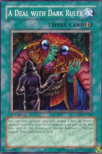 A Deal with Dark Ruler [DCR-030] Common