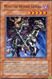 Mefist the Infernal General [DCR-066] Rare