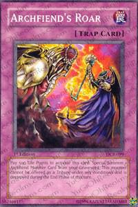 Archfiend's Roar [DCR-099] Common
