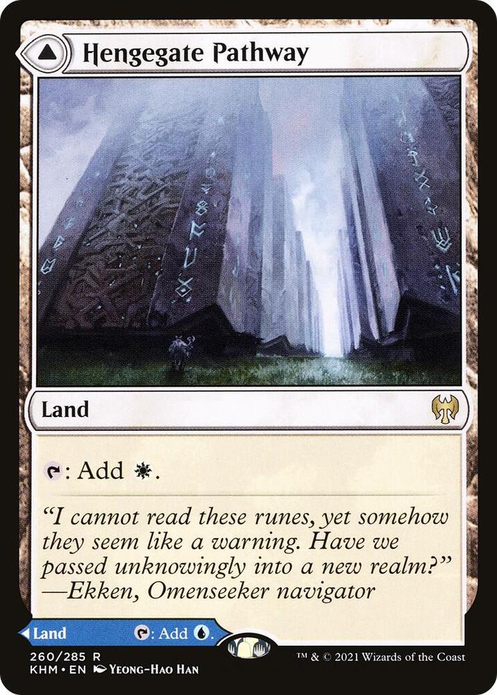 Hengegate Pathway // Mistgate Pathway [Kaldheim]