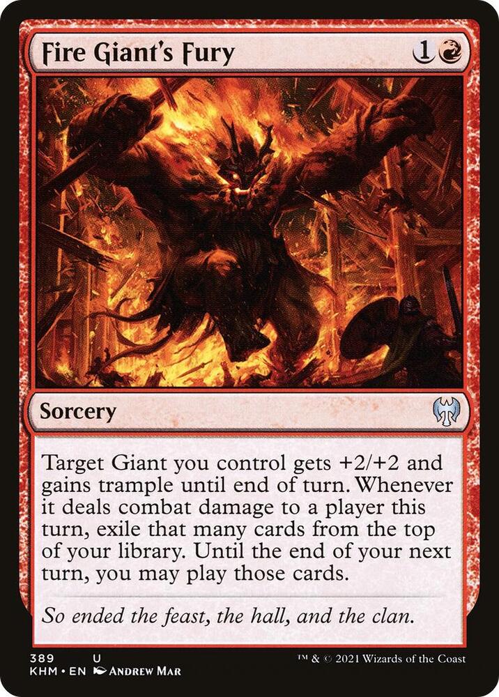 Fire Giant's Fury [Kaldheim]