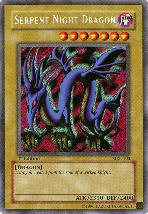 Serpent Night Dragon [MRL-103] Secret Rare