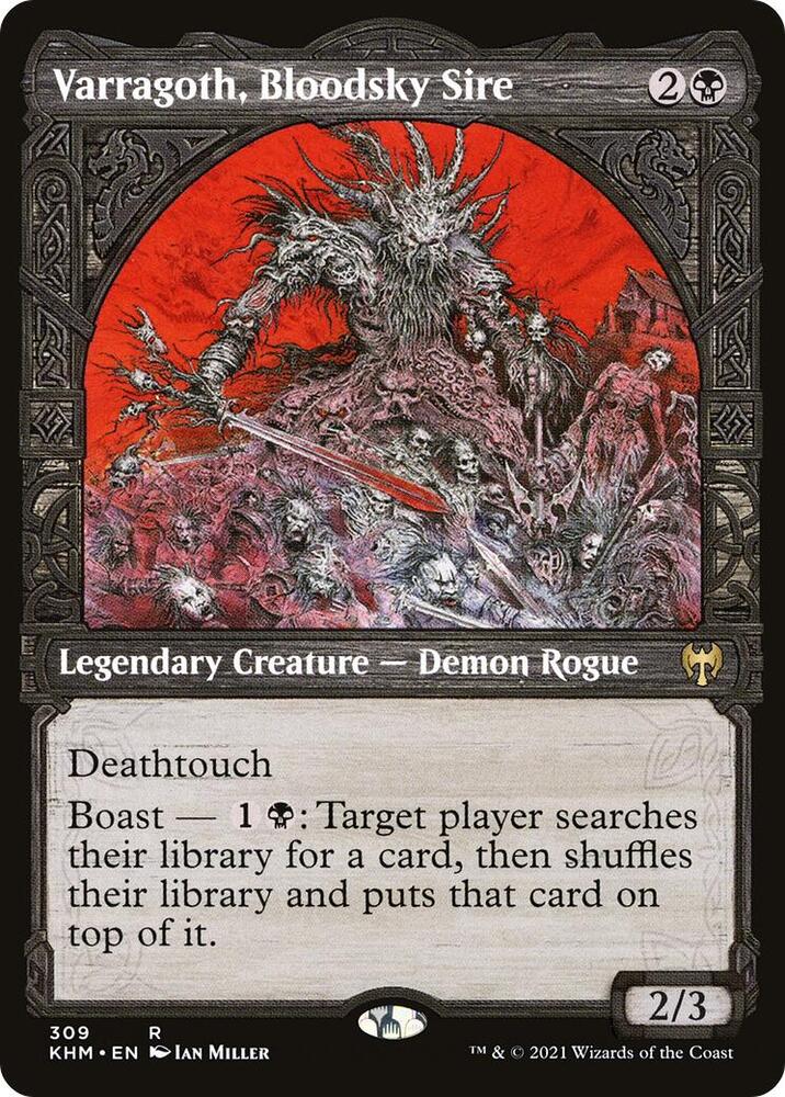 Varragoth, Bloodsky Sire (Showcase) [Kaldheim]