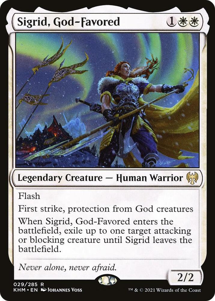 Sigrid, God-Favored [Kaldheim]