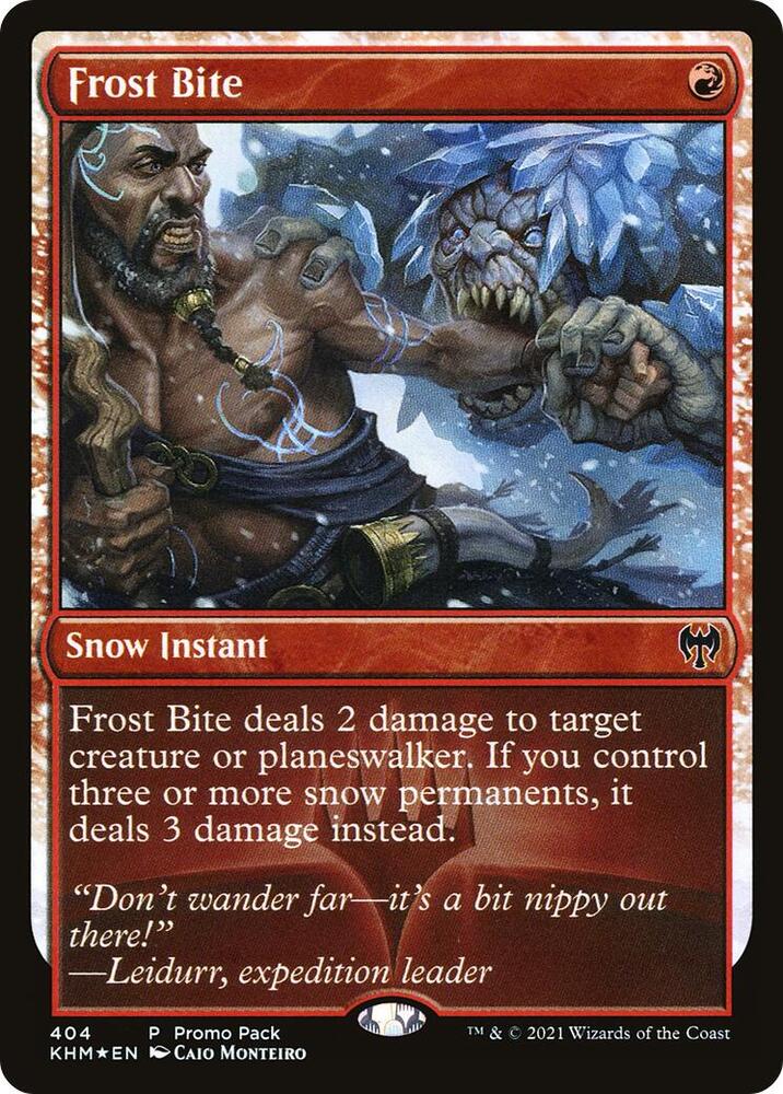 Frost Bite (Promo Pack) [Kaldheim Promos]
