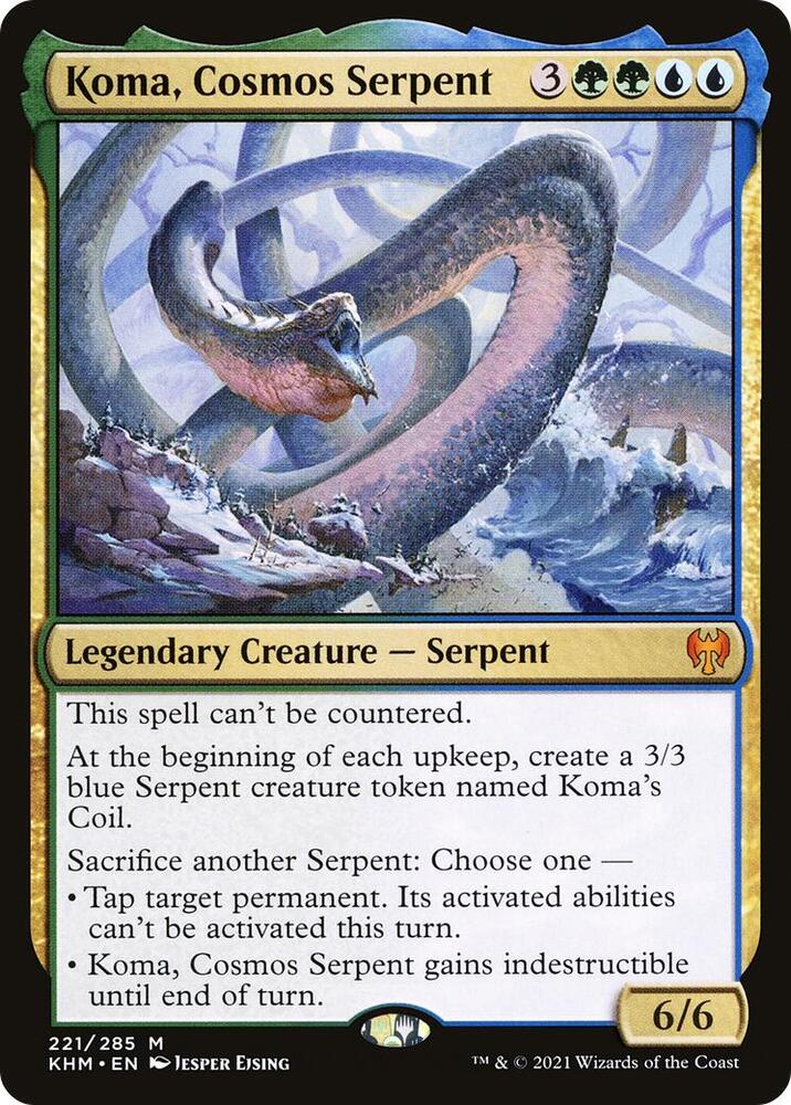Koma, Cosmos Serpent [Kaldheim]