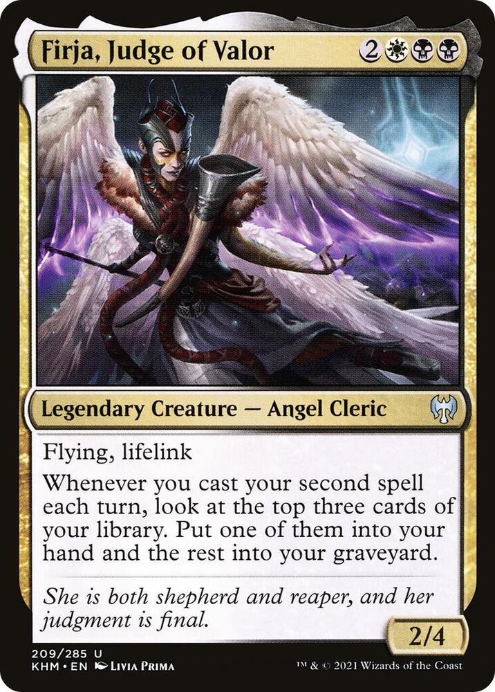 Firja, Judge of Valor [Kaldheim]