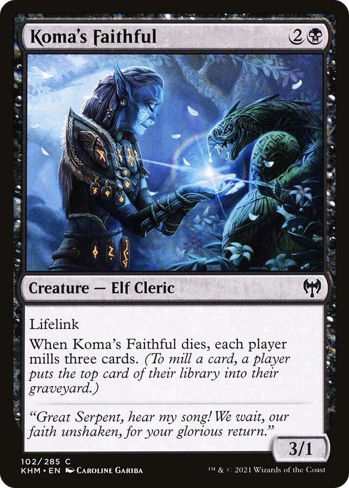 Koma's Faithful [Kaldheim]