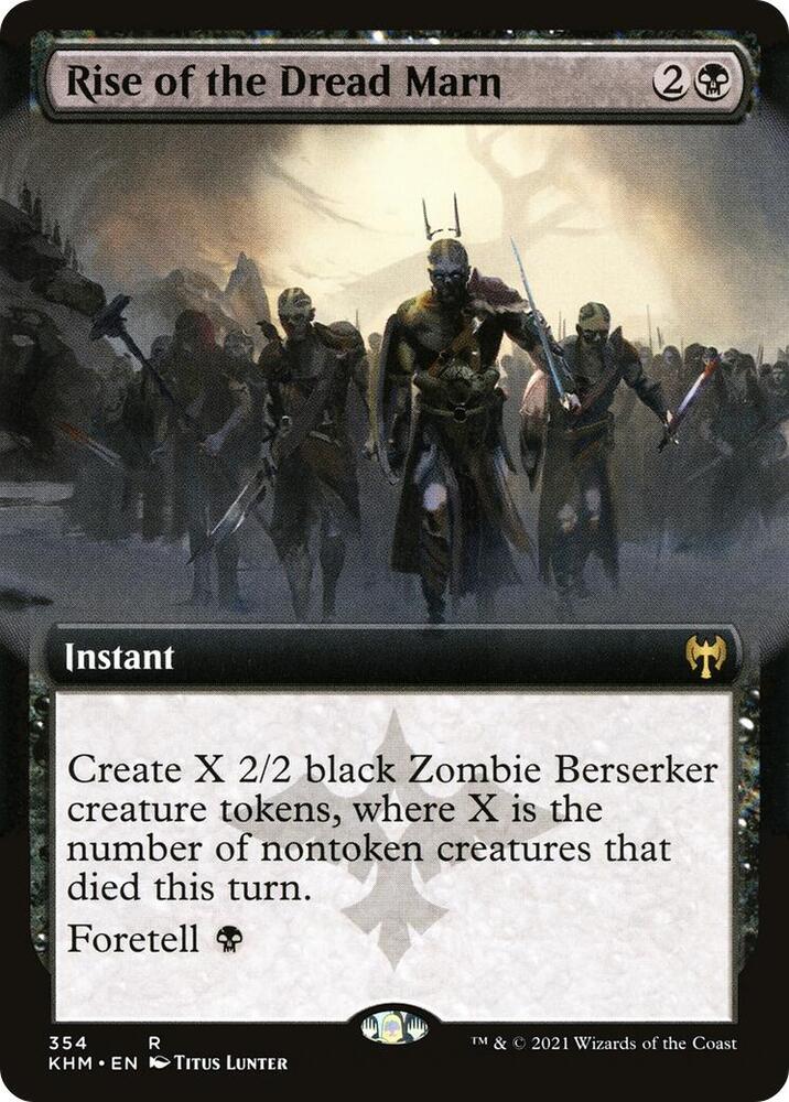 Rise of the Dread Marn (Extended Art) [Kaldheim]