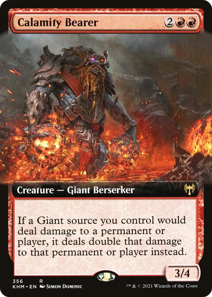 Calamity Bearer (Extended Art) [Kaldheim]
