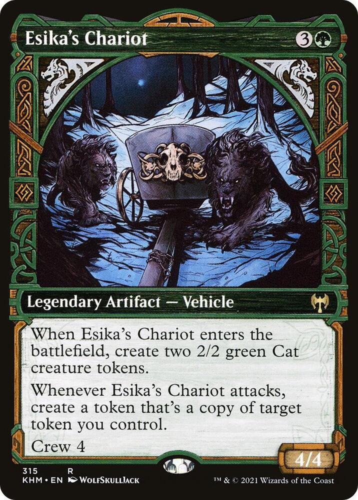 Esika's Chariot (Showcase) [Kaldheim]