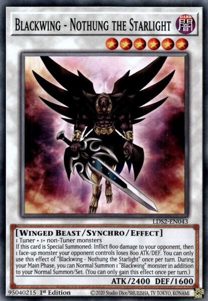 Blackwing - Nothung the Starlight [LDS2-EN043] Common