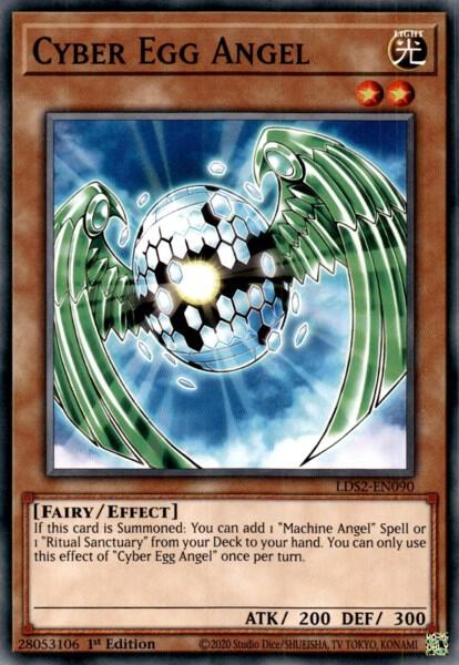 Cyber Egg Angel [LDS2-EN090] Common