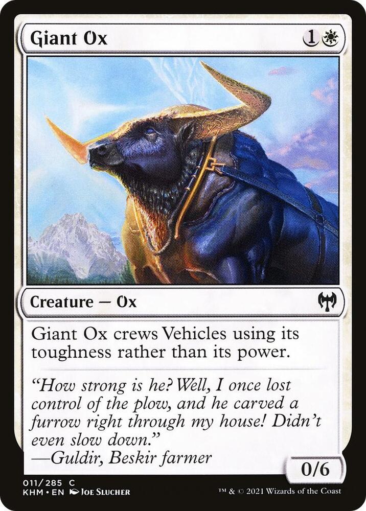 Giant Ox [Kaldheim]