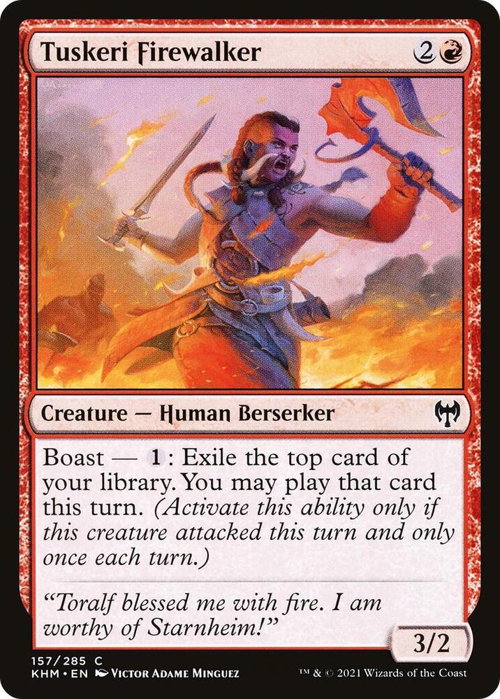 Tuskeri Firewalker [Kaldheim]