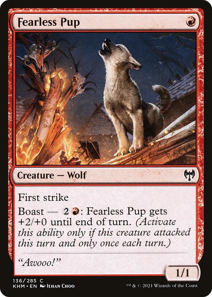 Fearless Pup [Kaldheim]