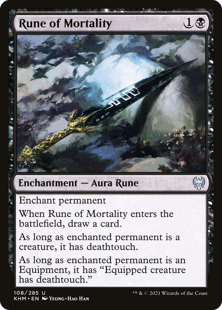 Rune of Mortality [Kaldheim]