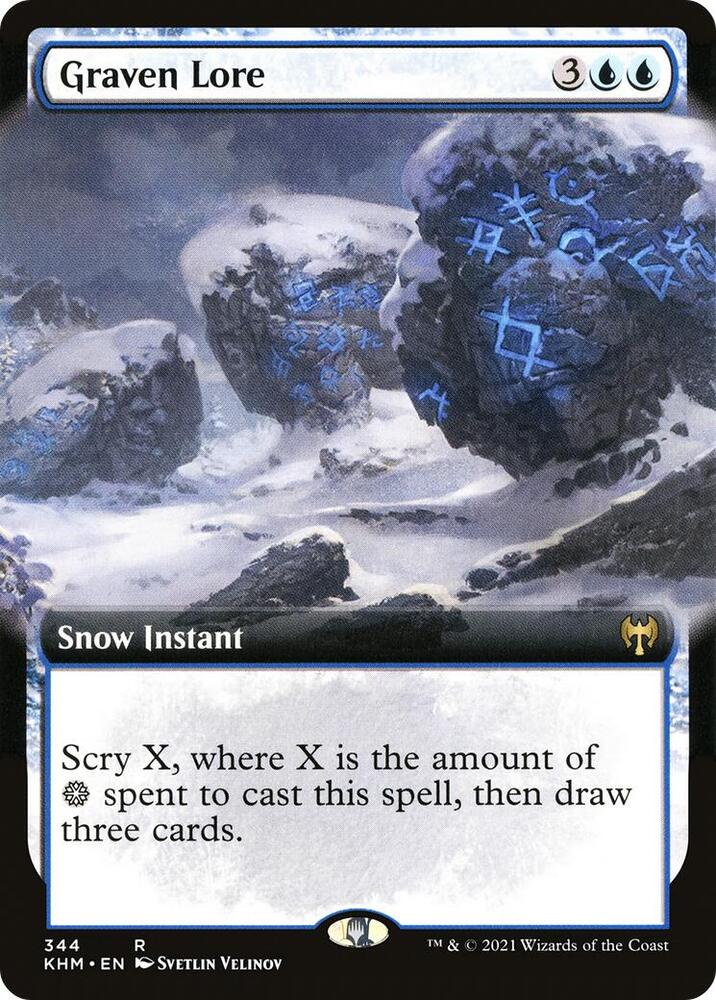 Graven Lore (Extended Art) [Kaldheim]