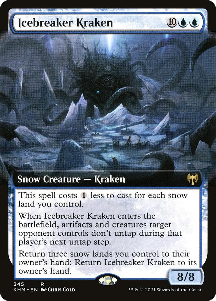 Icebreaker Kraken (Extended Art) [Kaldheim]