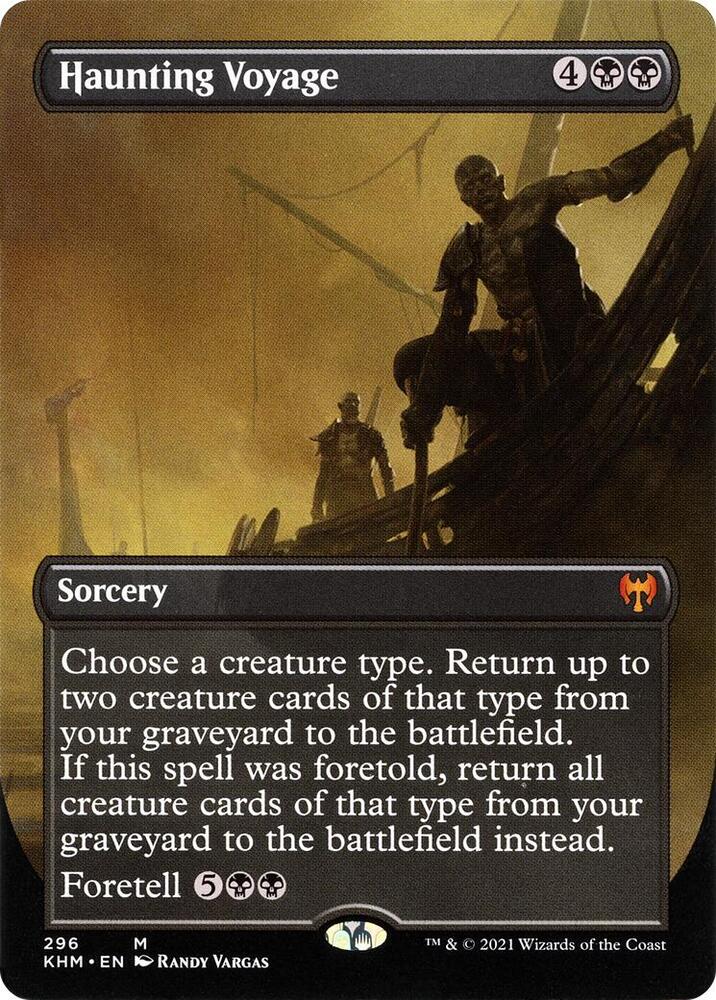 Haunting Voyage (Borderless Alternate Art) [Kaldheim]