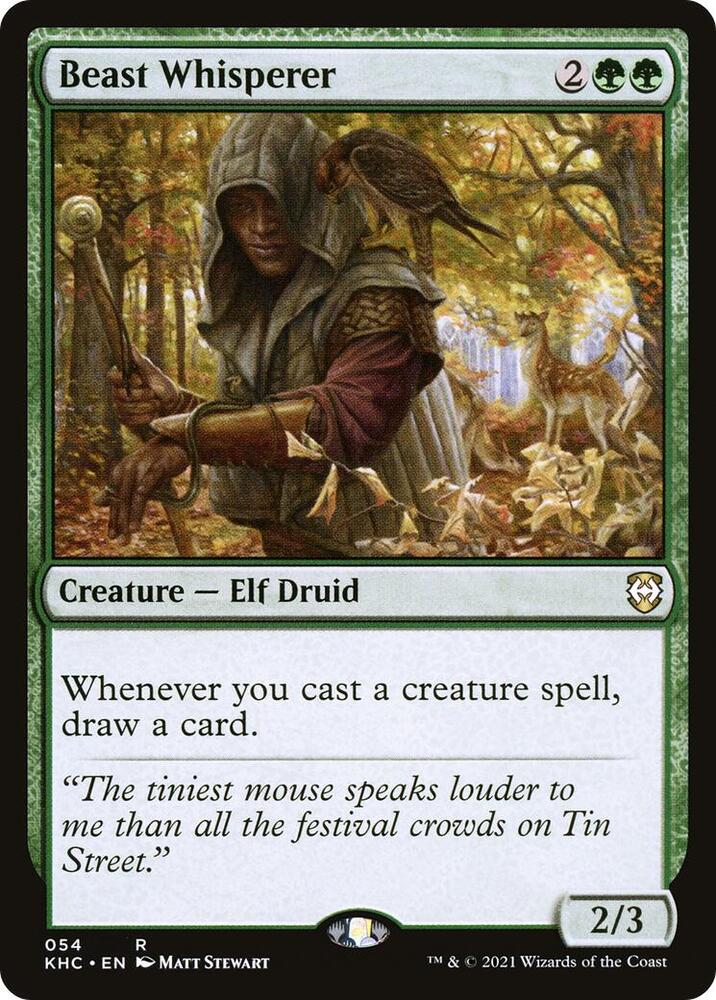Beast Whisperer [Kaldheim Commander]